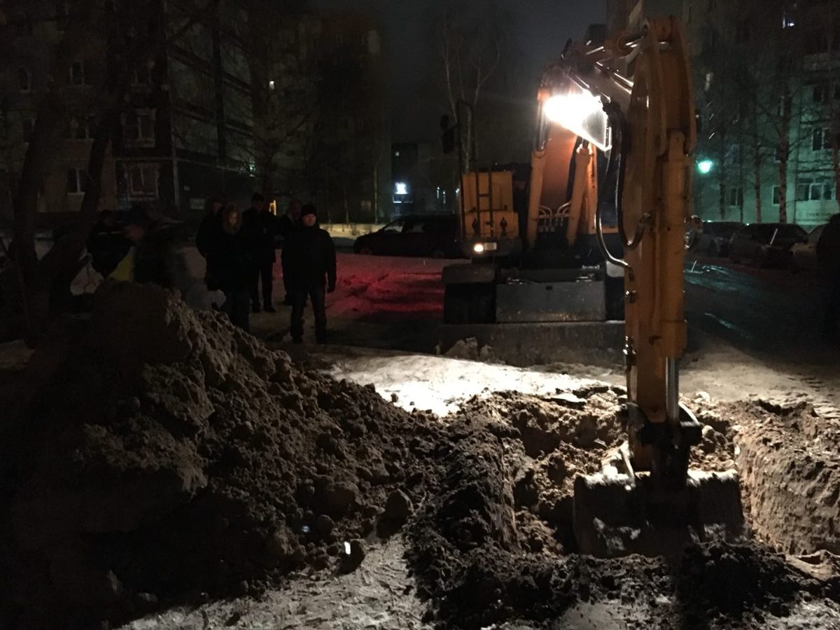 В Заволжском районе Ярославля ликвидировали коммунальную аварию