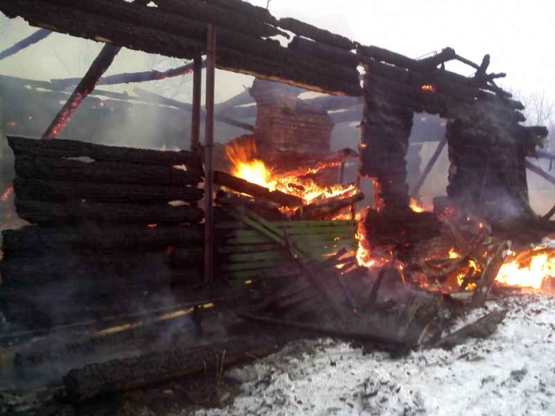 В Ярославском районе при пожаре погибла женщина