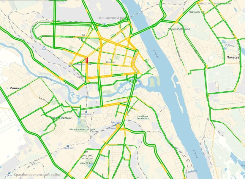 🚘 Пробки на Ярославском Шоссе сейчас (онлайн) на Яндекс Пробки