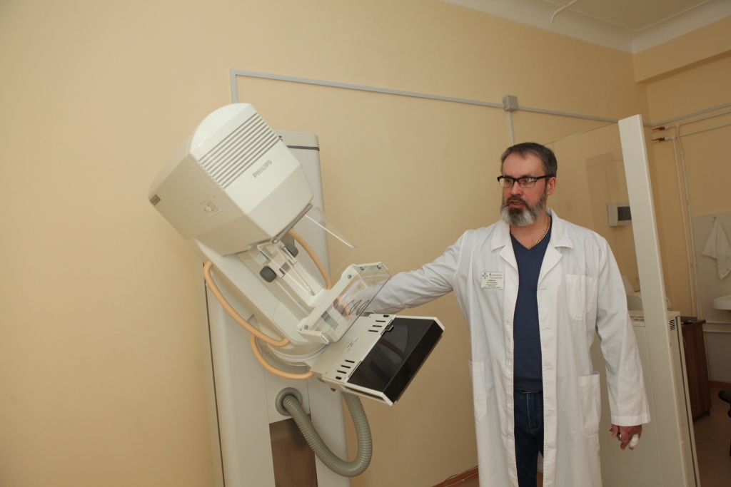 В клинической больнице №1 Ярославля установлен современный маммограф