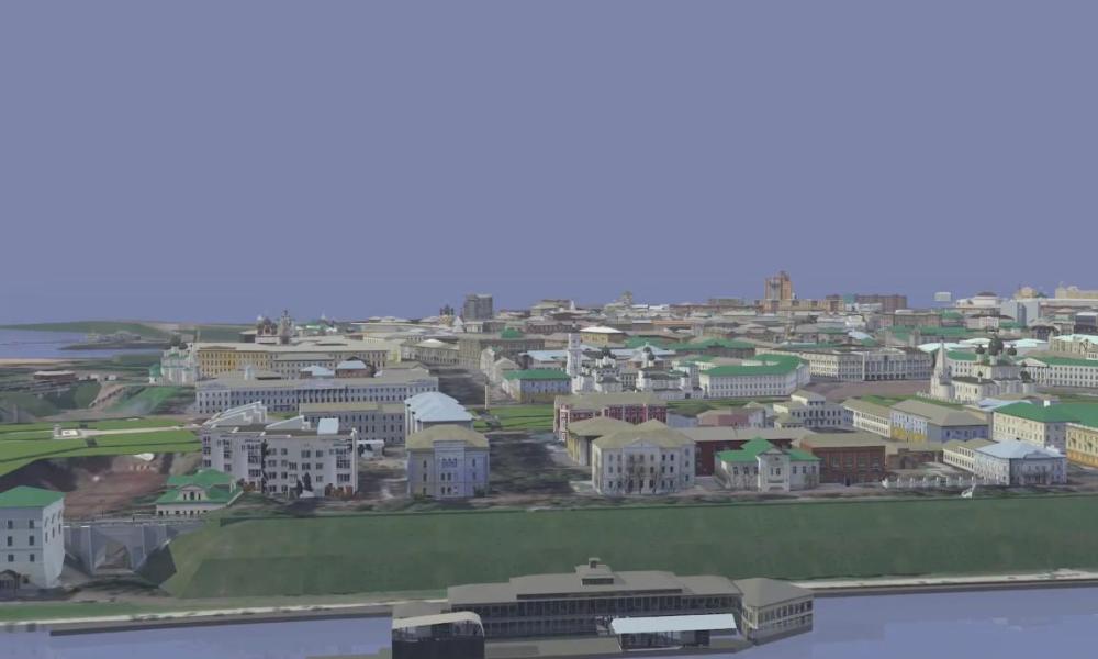 Архитекторы создали 3D-модель Ярославля: видео