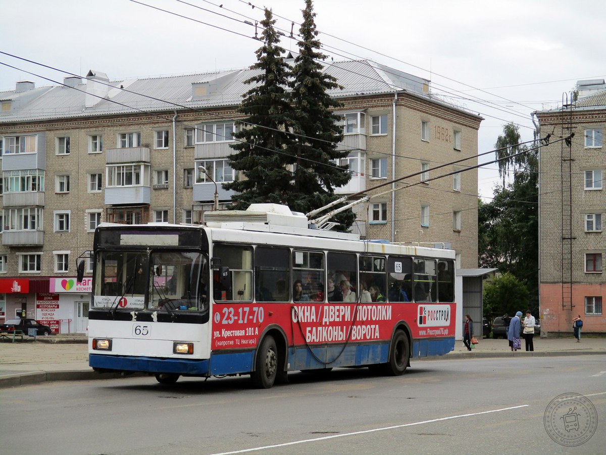 В Рыбинске вставшие троллейбусы заменят автобусами
