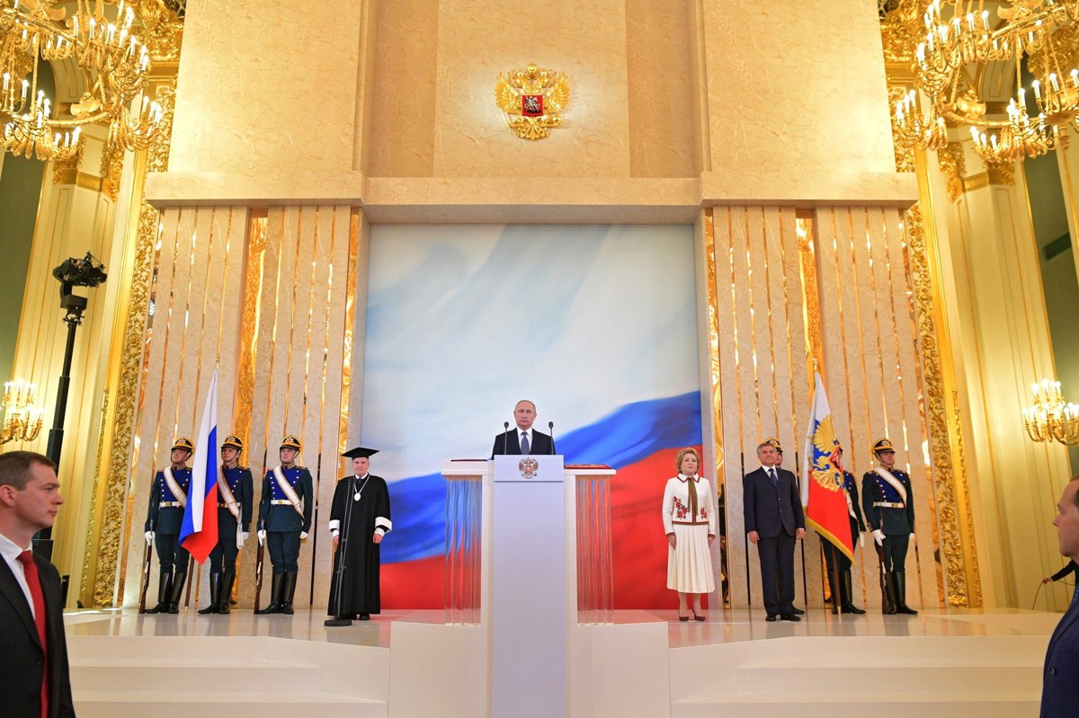 Дмитрий Миронов принял участие в торжественной церемонии инаугурации Владимира Путина