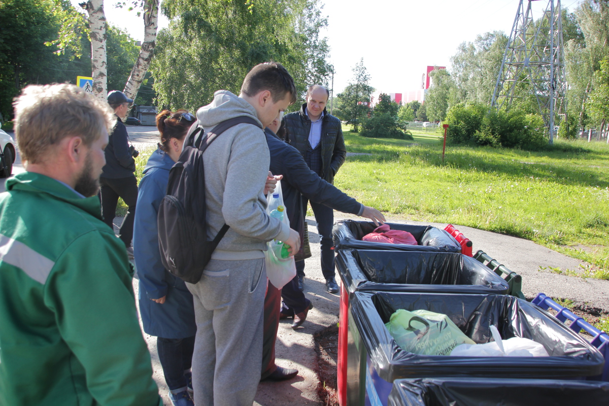 В Ярославле провели акцию по раздельному сбору мусора