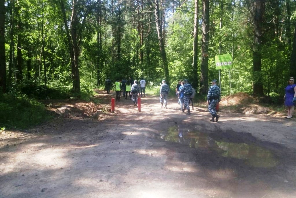Волонтеры три часа очищали от мусора памятник природы «Высоковский бор»