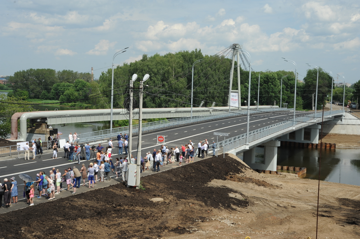 В Ярославле после реконструкции открыт мост через Которосль