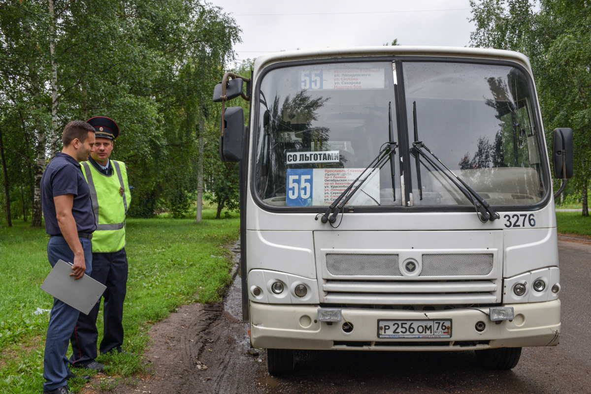 В Ярославле пассажиров возят на неисправных маршрутках