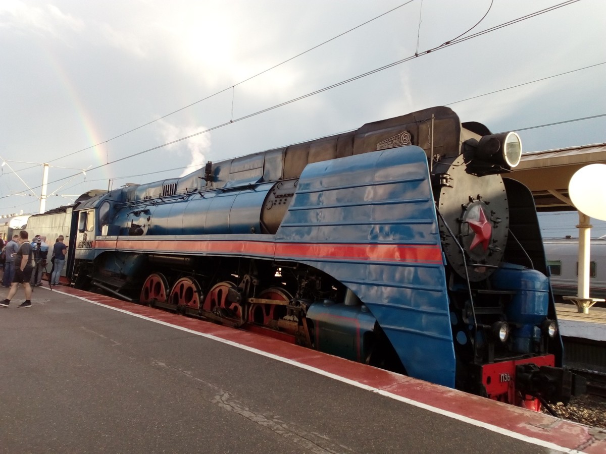Уникальный ретропоезд прибыл в Ярославль: видео