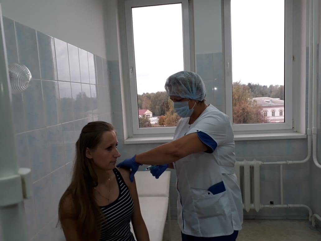 60 тысяч жителей Ярославской области сделали прививки против гриппа
