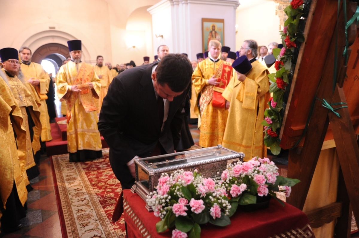 Тысячи верующих встречали мощи святителя Спиридона в Ярославле: фоторепортаж