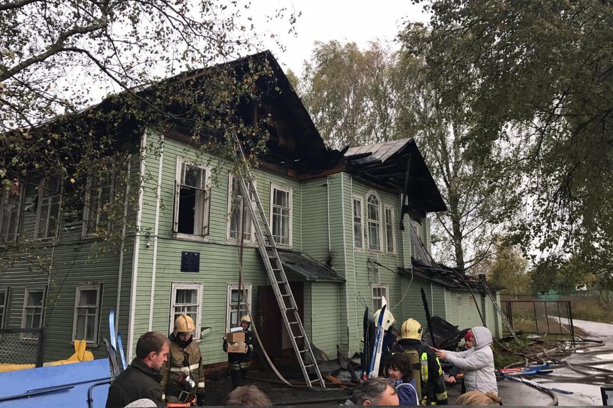 Пожар в школе в селе Марково ликвидирован