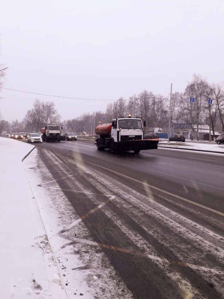 С приходом зимы дорожные службы Ярославля работают в усиленном режиме