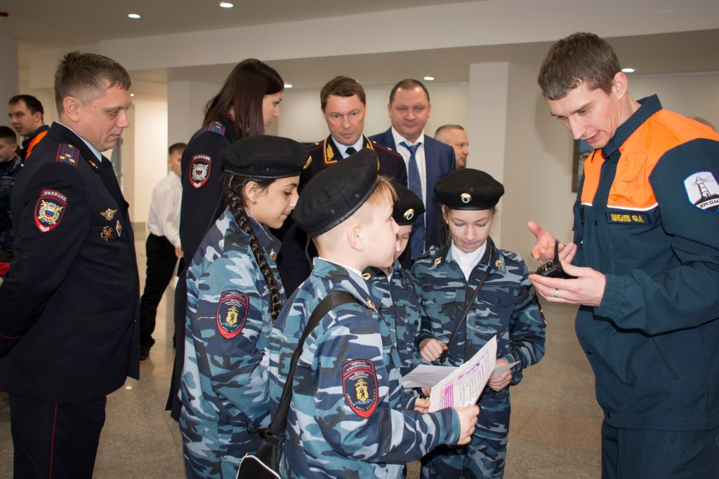 В Ярославле состоялся пятый областной форум отрядов правоохранительной направленности «Юный друг полиции»