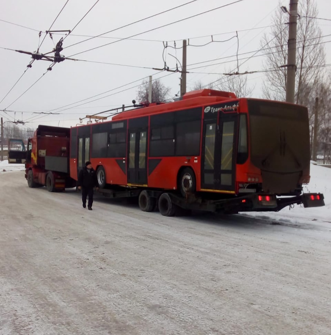 В Ярославль до конца января привезут семь новых троллейбусов