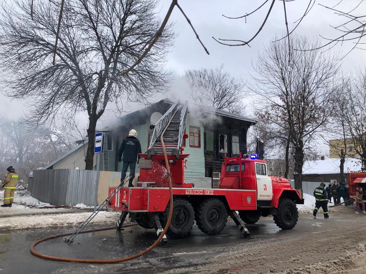 В Ярославле задержан подозреваемый в поджоге дома