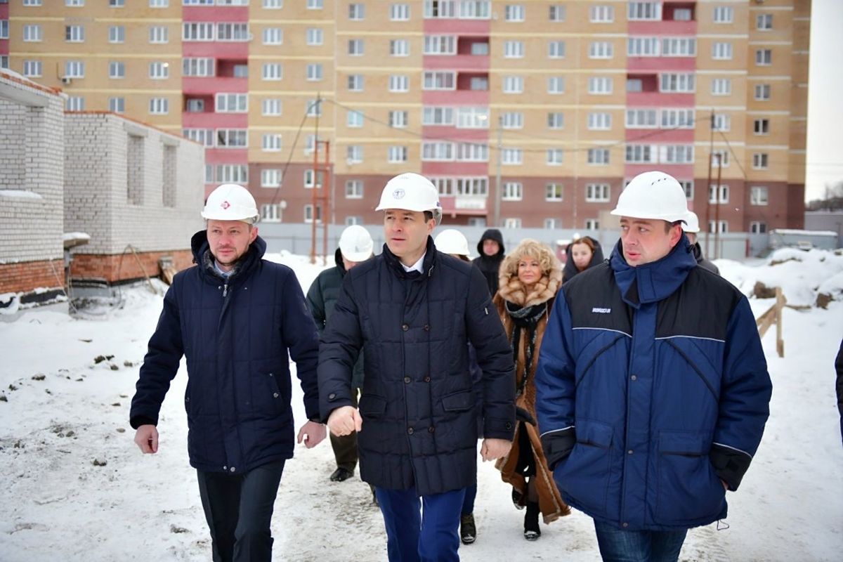 В Ярославле идет строительство нового детского сада и яслей