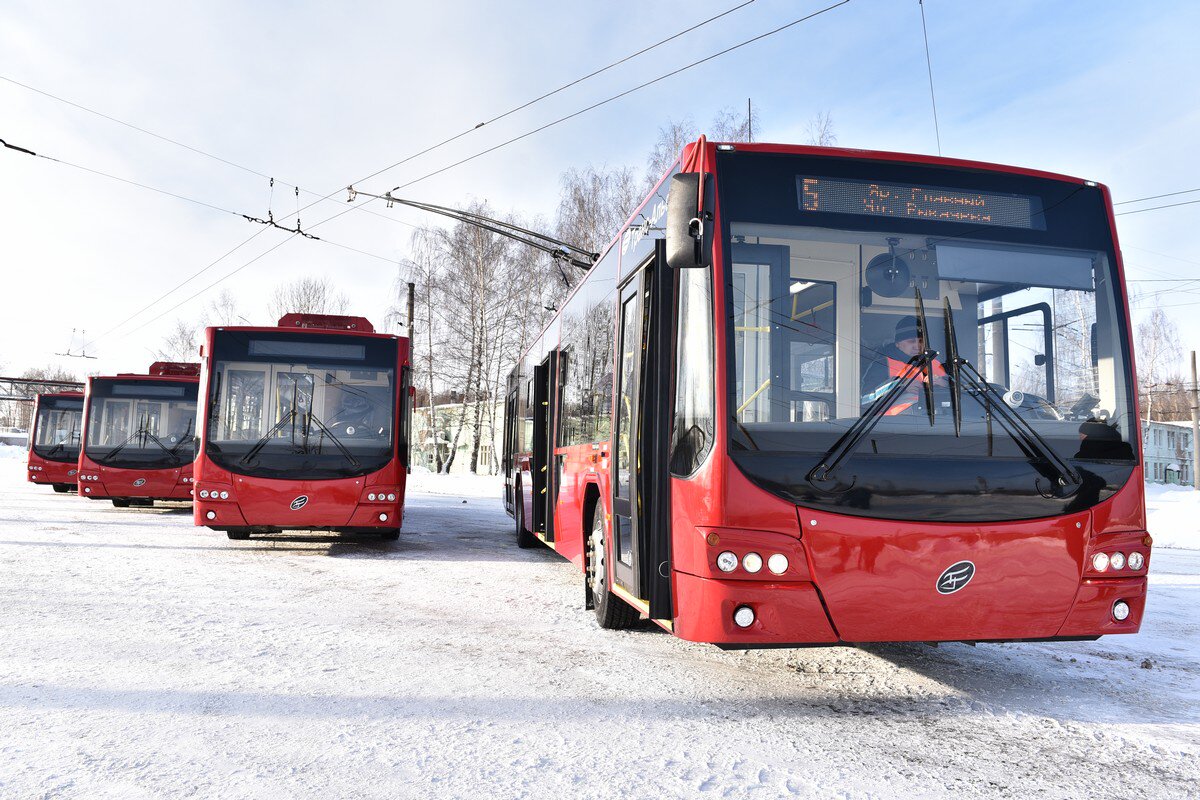 В Ярославле приобрели новые троллейбусы с Wi-Fi