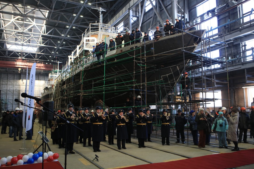Судостроительный завод «Вымпел» изготовит второе малое гидрографическое судно для нужд Минобороны