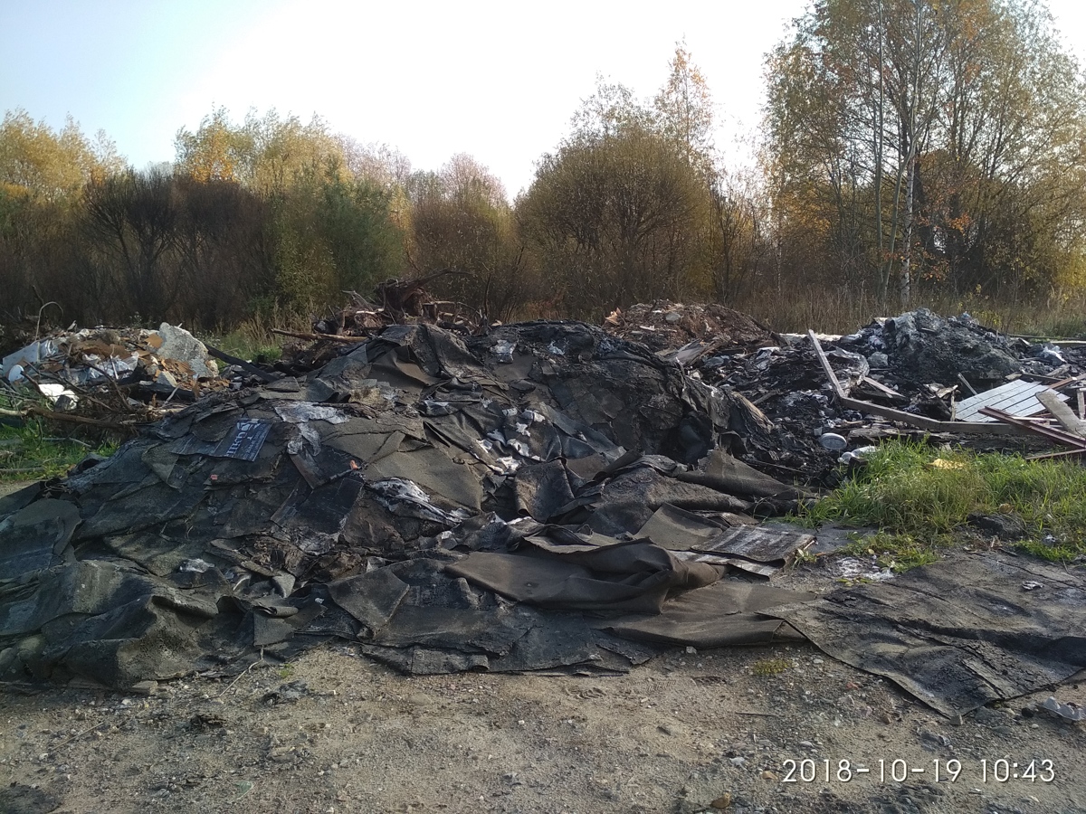 Несанкционированная свалка в районе в Ярославле ликвидирована собственником земельного участка