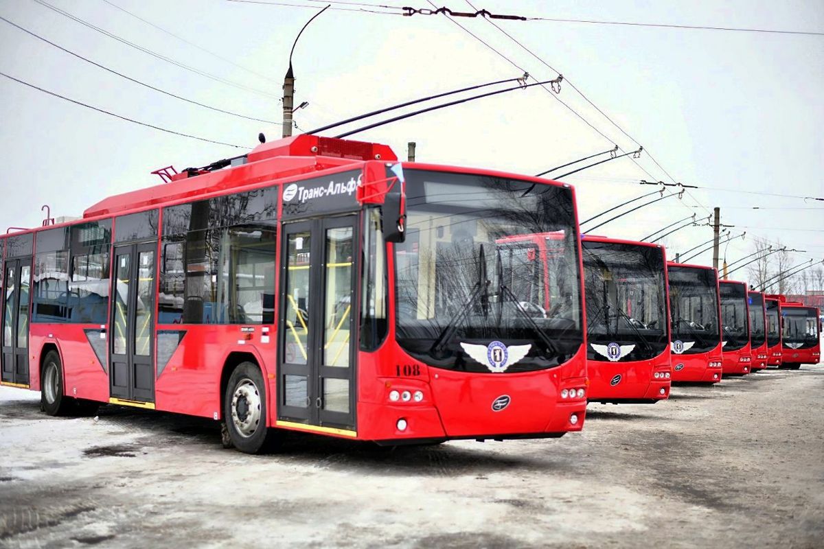 В Ярославле запустили новые троллейбусы