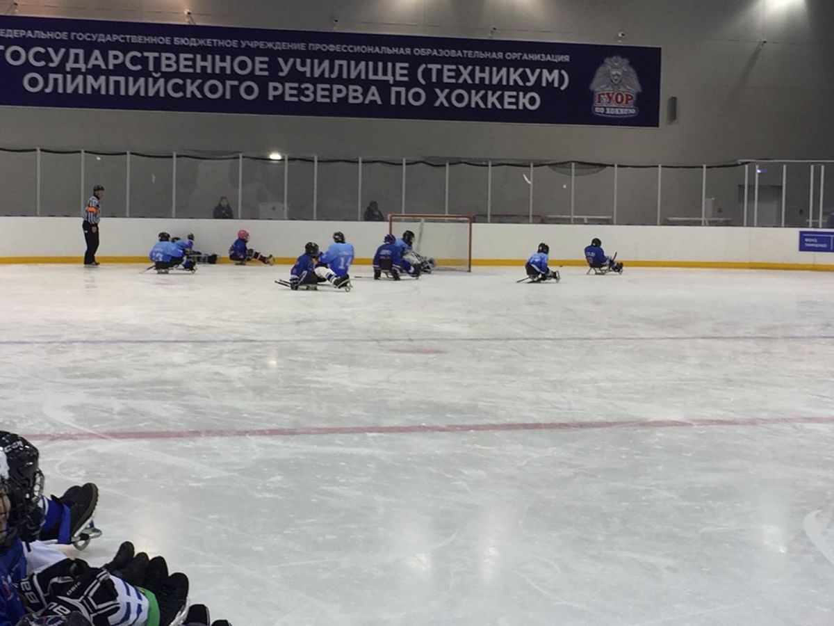 В Ярославле проходят соревнования по следж-хоккею