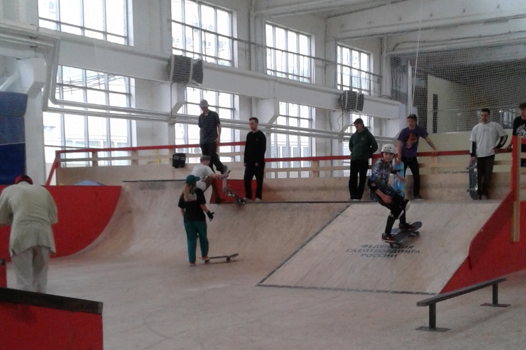 В ярославской спортшколе открыто первое в России отделение скейтбординга