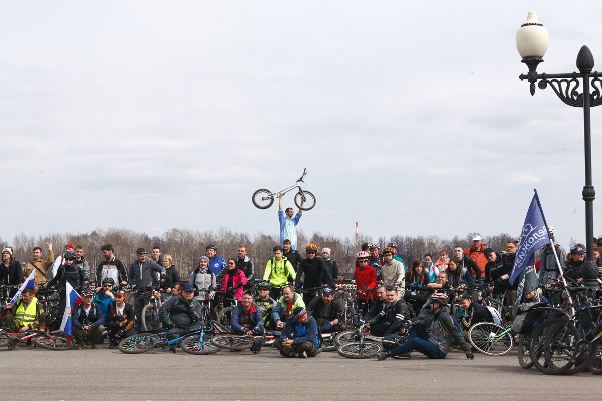 Крупнейший велоклуб Ярославля открыл сезон: фото