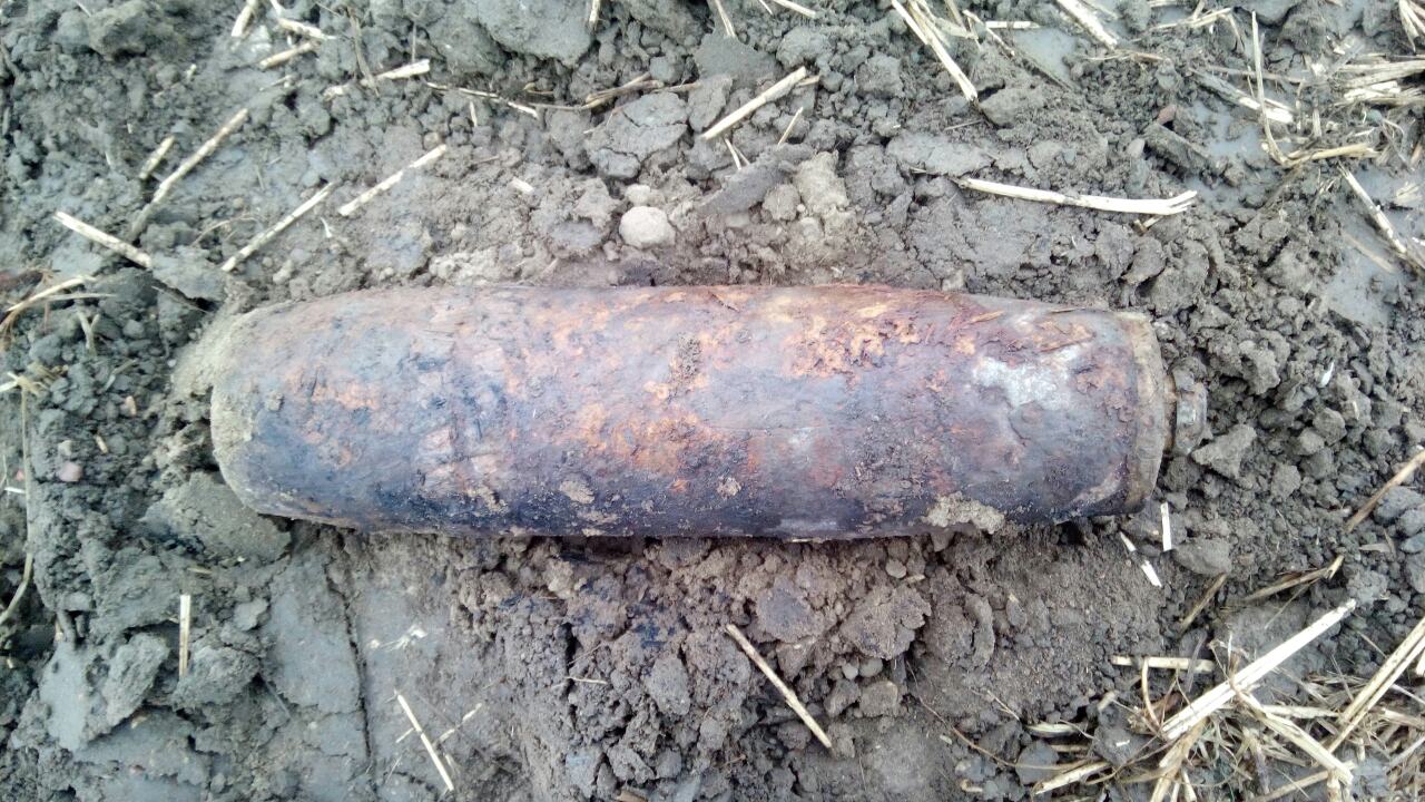 Под Ярославлем нашли артиллерийский снаряд