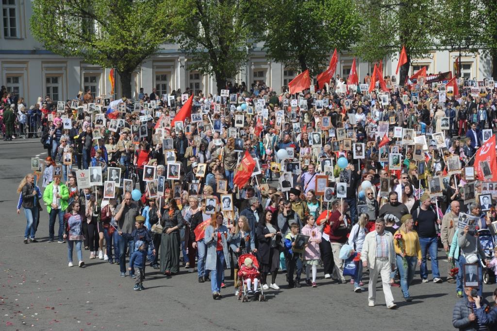 В акции «Бессмертный полк» приняли участие 60 тысяч жителей Ярославской области