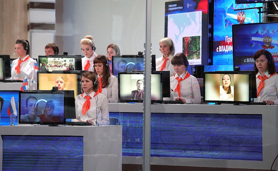 «Ростелеком» успешно отразил кибератаки во время проведения прямой линии с Владимиром Путиным