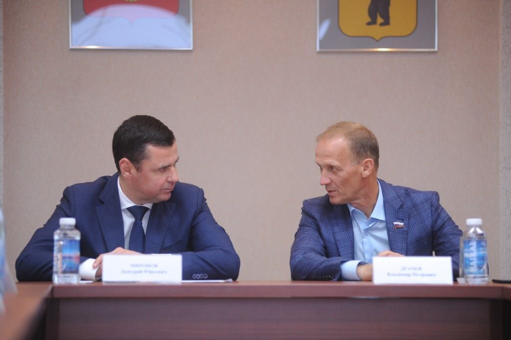 Дмитрий Миронов предложил Владимиру Драчеву провести Всероссийские соревнования по биатлону в «Демино»