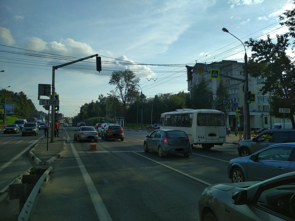 На Московском проспекте в Ярославле сбили пешехода