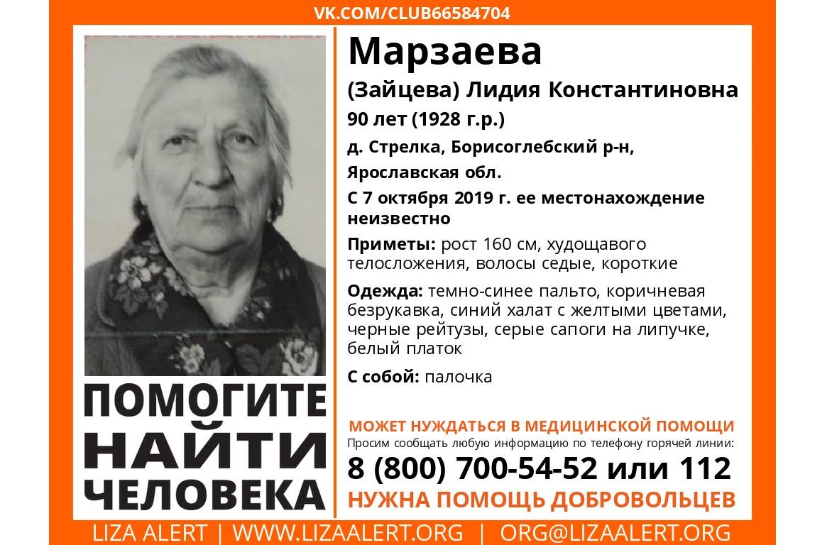 В Ярославской области ищут пропавшую пенсионерку