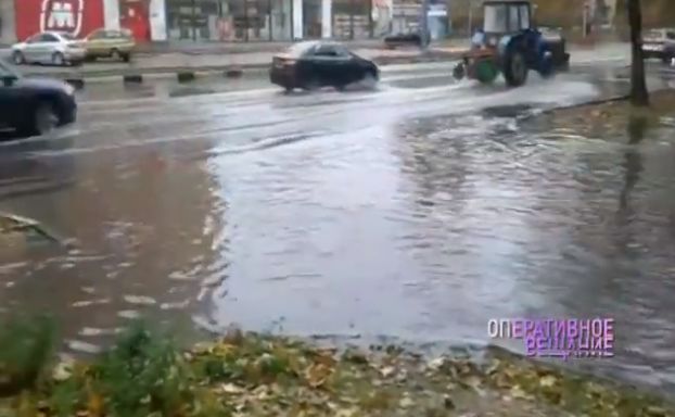 В Ярославле назвали причину потопа на проспекте Толбухина