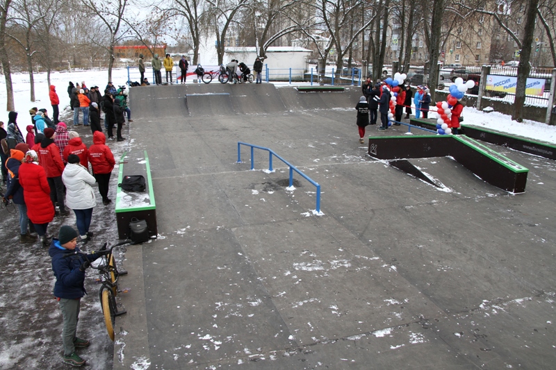 В Рыбинске открыли новую скейт-площадку