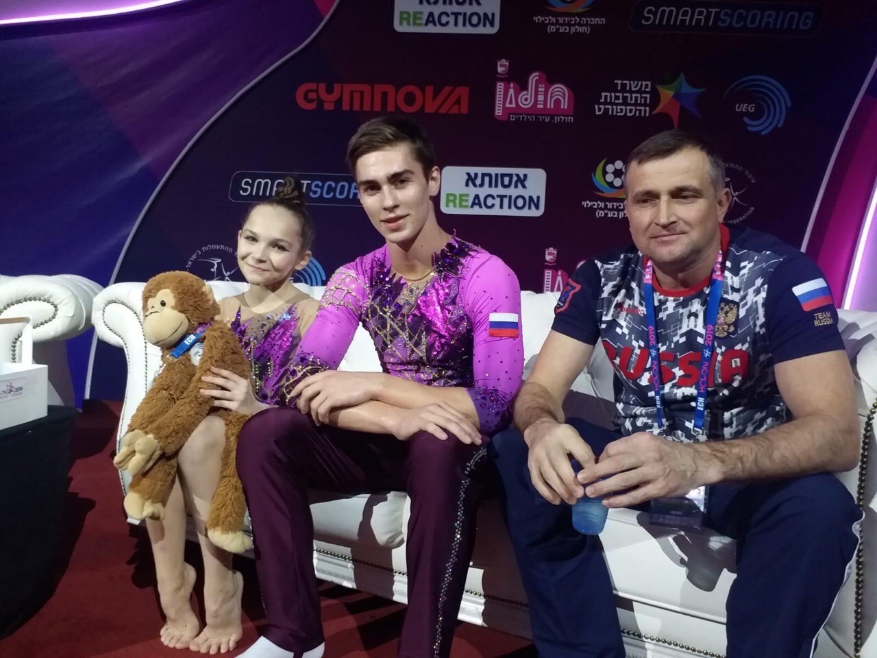 Ярославские акробаты трижды стали серебряными призерами чемпионата Европы
