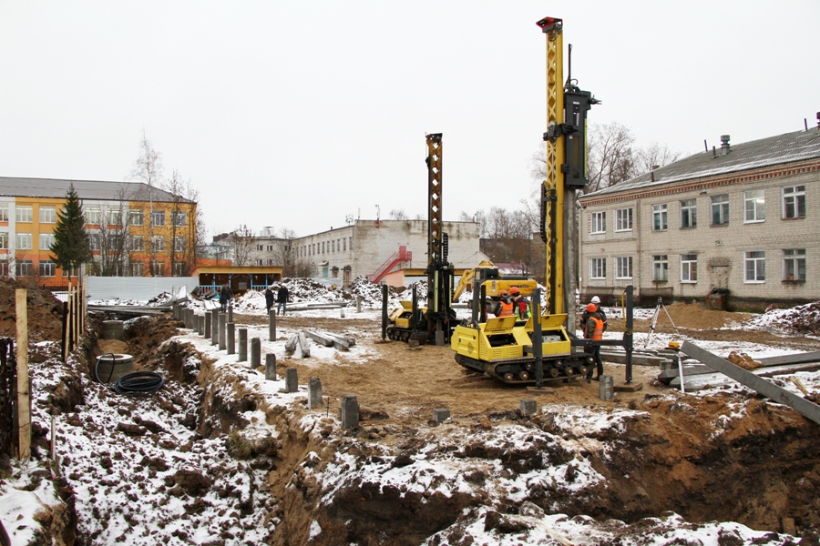 В Рыбинске начали строить еще два здания для яслей