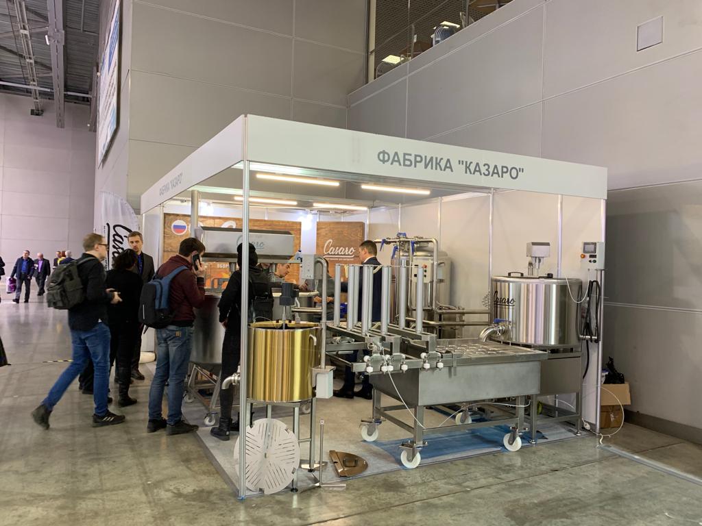Ярославское оборудование для производства сыров представили на международной выставке в Москве