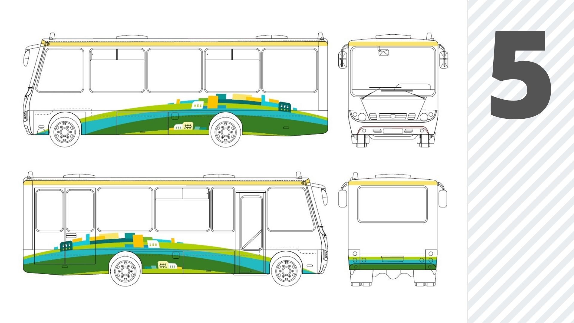 Ярославцам предлагают выбрать дизайн межмуниципальных автобусов