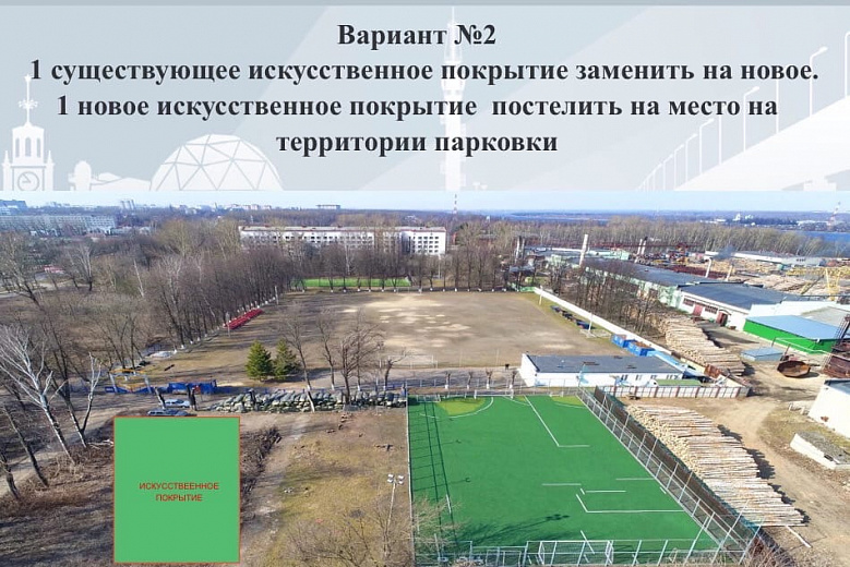 В Ярославле откроют два новых футбольных поля