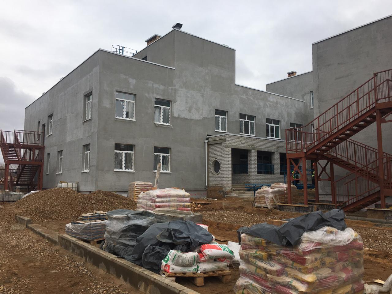 Новый детский сад в Дзержинском районе Ярославля планируют сдать раньше срока