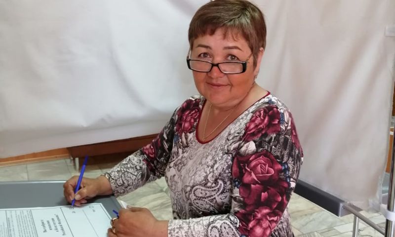 Начальник управления ПФР в Некрасовском районе присоединилась к голосованию по поправкам в Конституцию