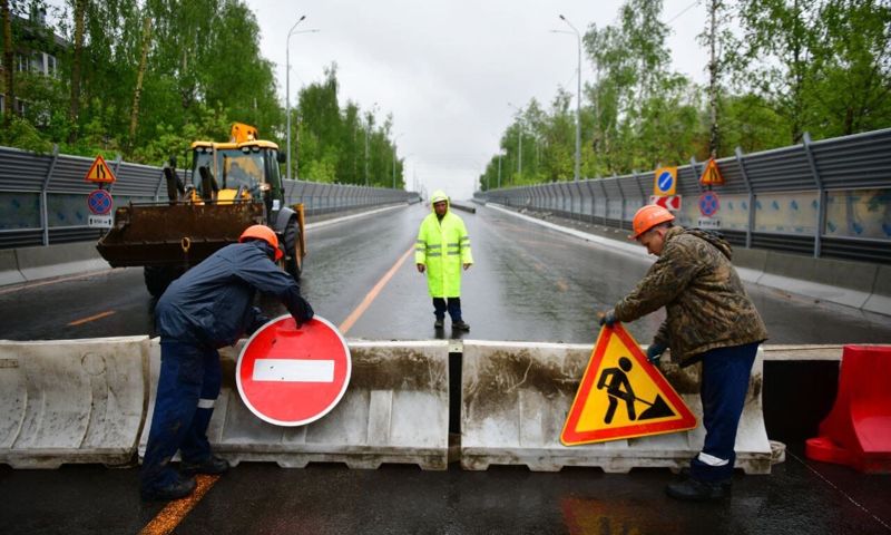 Сроки окончания ремонта Добрынинского моста оставят без изменений