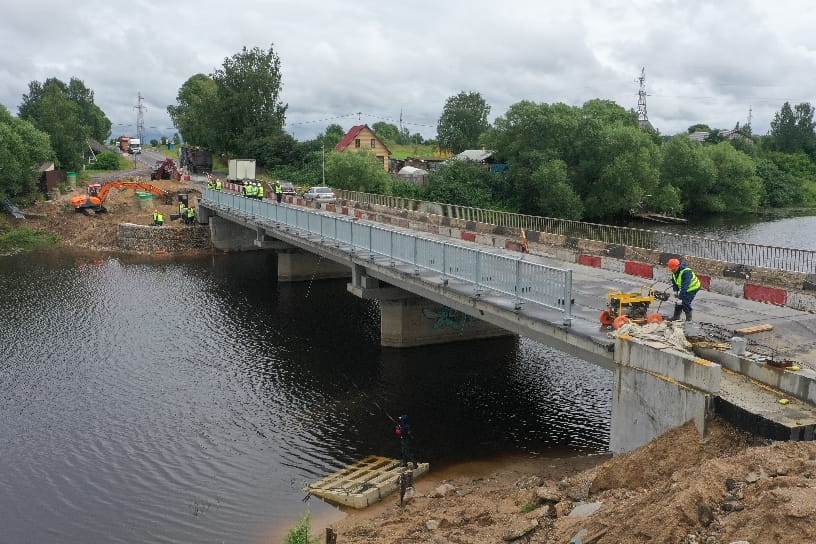 Мост через реку Ветху в Пошехонском районе капитально отремонтируют в этом году