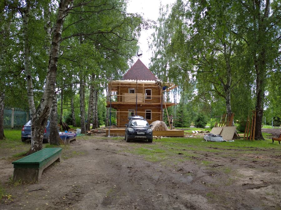 В микрорайоне Переборы в Рыбинске завершается благоустройство парка