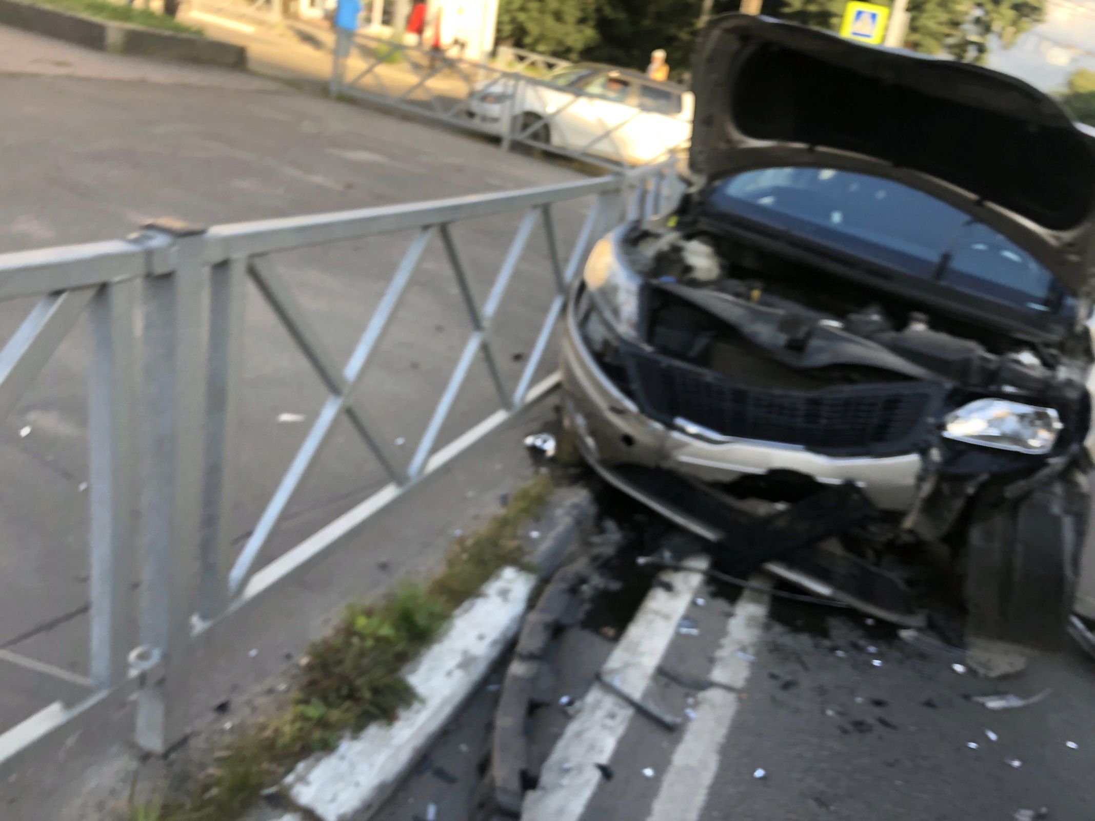 В аварии в центре Ярославля пострадали два человека