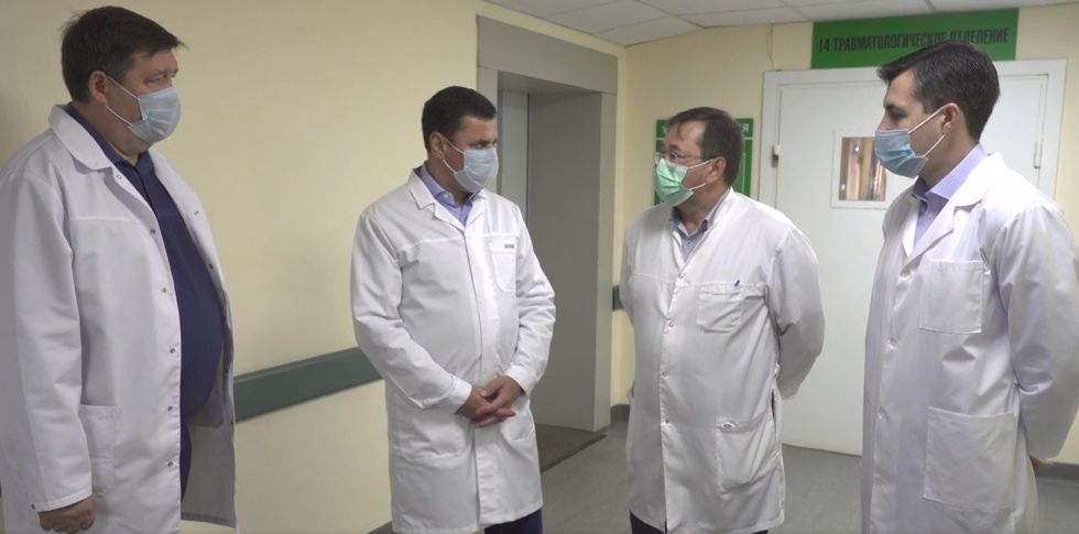 Дмитрий Миронов побывал в больнице Соловьева и пообщался с пострадавшими при взрыве газа
