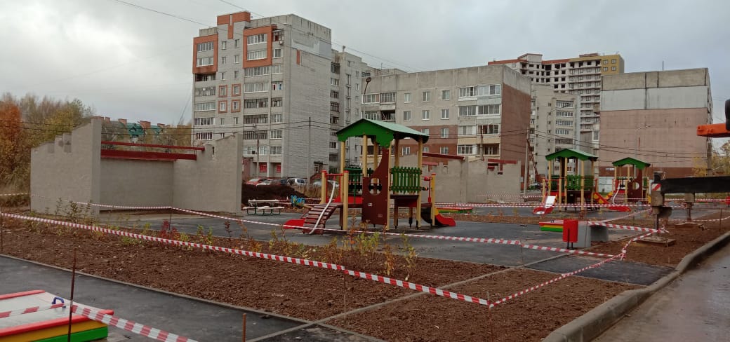 Готовность детского сада на улице Губкина в Ярославле – более 60 процентов