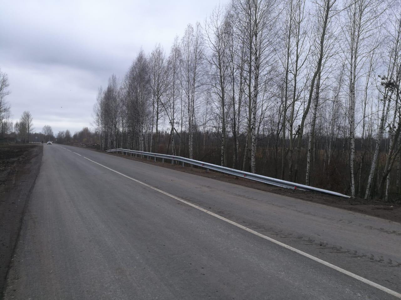 Капитально отремонтирована дорога от Ярославля до деревни Раздолье