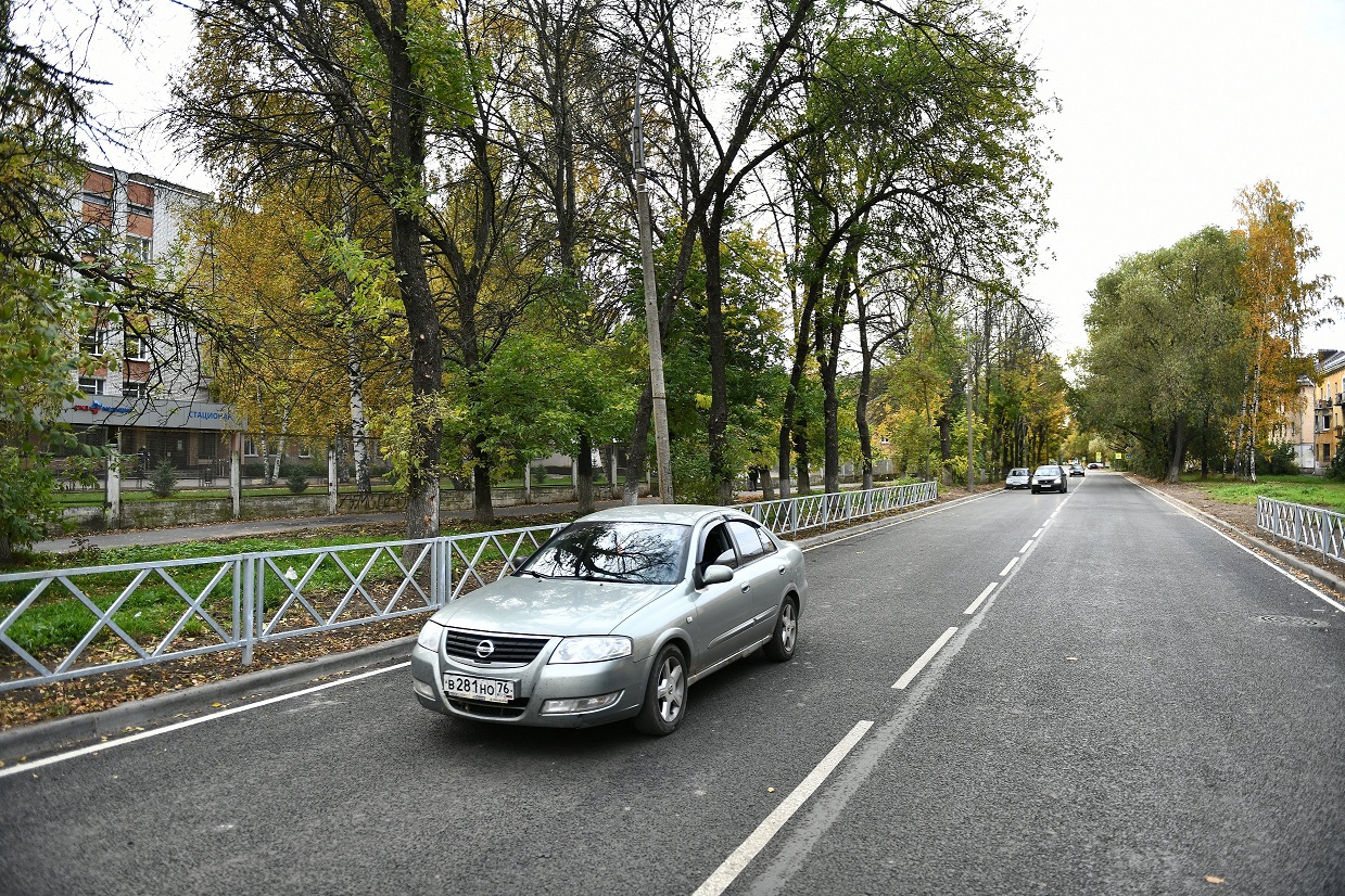 Семь улиц Ярославля отремонтировали в рамках проекта «Улица Победы»